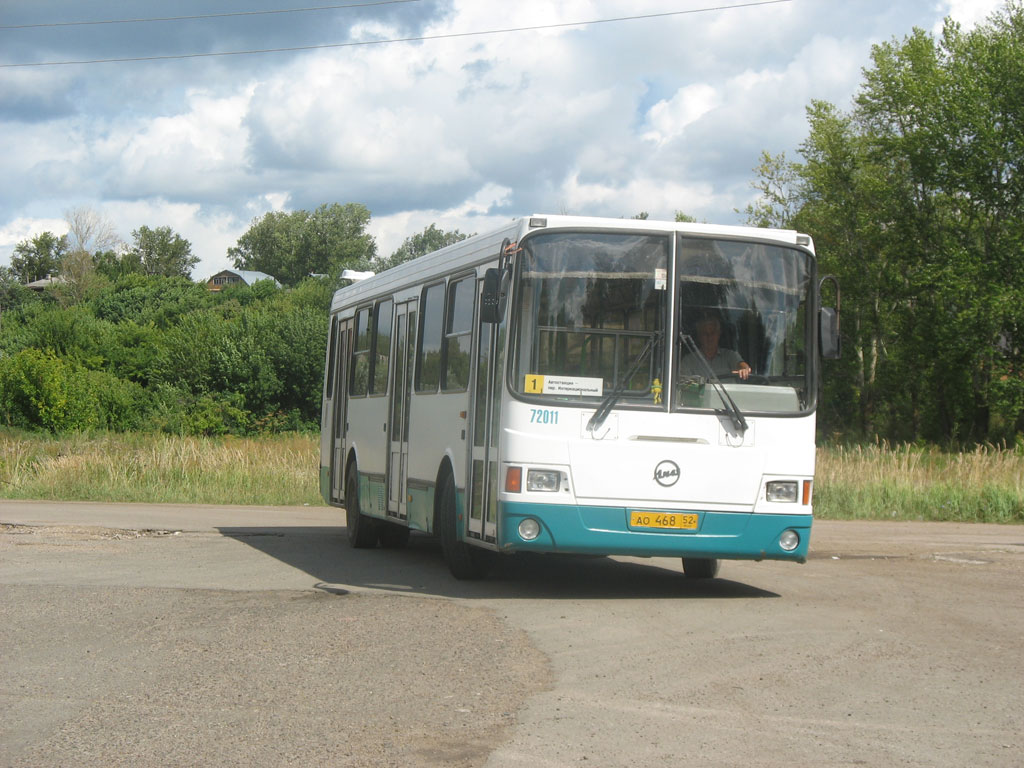 Нижегородская область, ЛиАЗ-5256.25 № АО 468 52