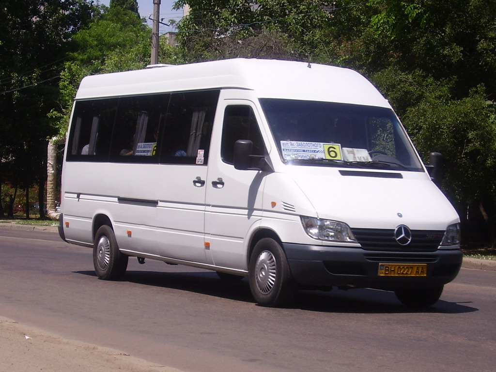 Одесская область, Mercedes-Benz Sprinter W903 313CDI № BH 0227 AA