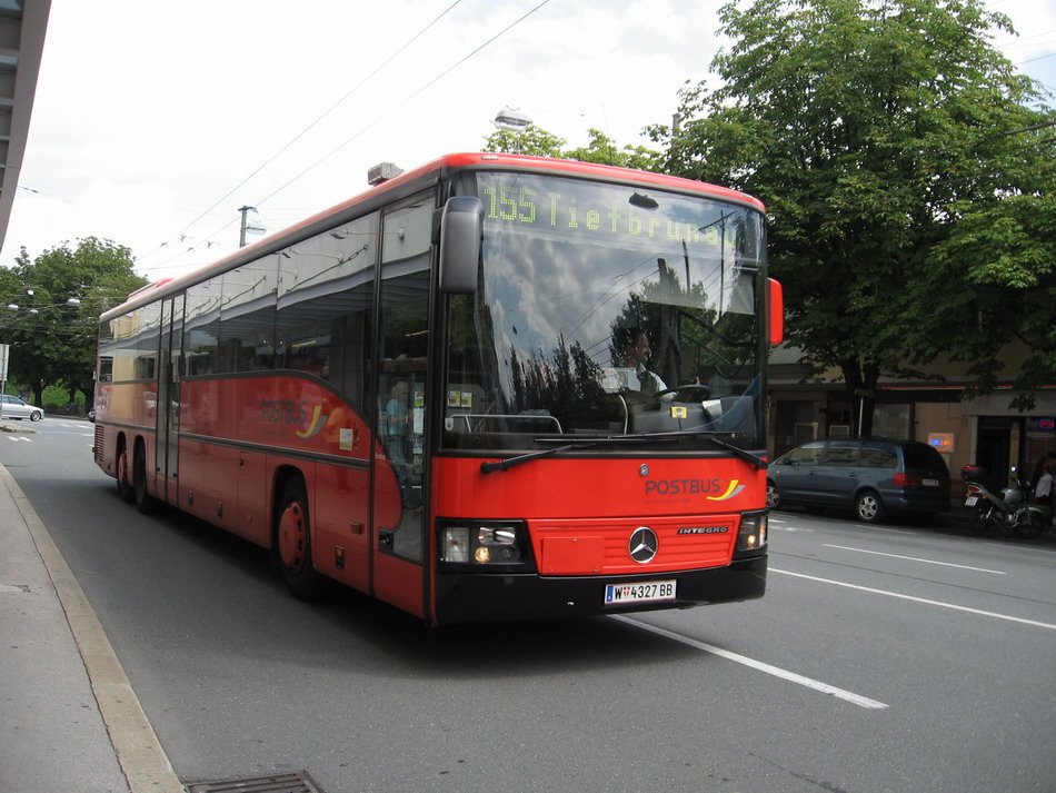 Австрия, Mercedes-Benz O550L Integro L № W 4327 BB