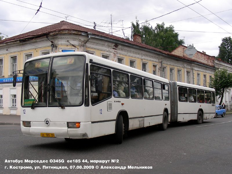 Костромская область, Mercedes-Benz O345G № 12