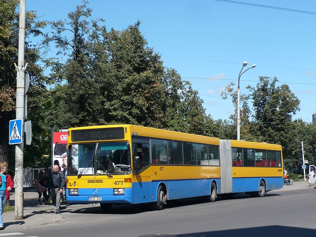 Литва, Mercedes-Benz O405G № 477