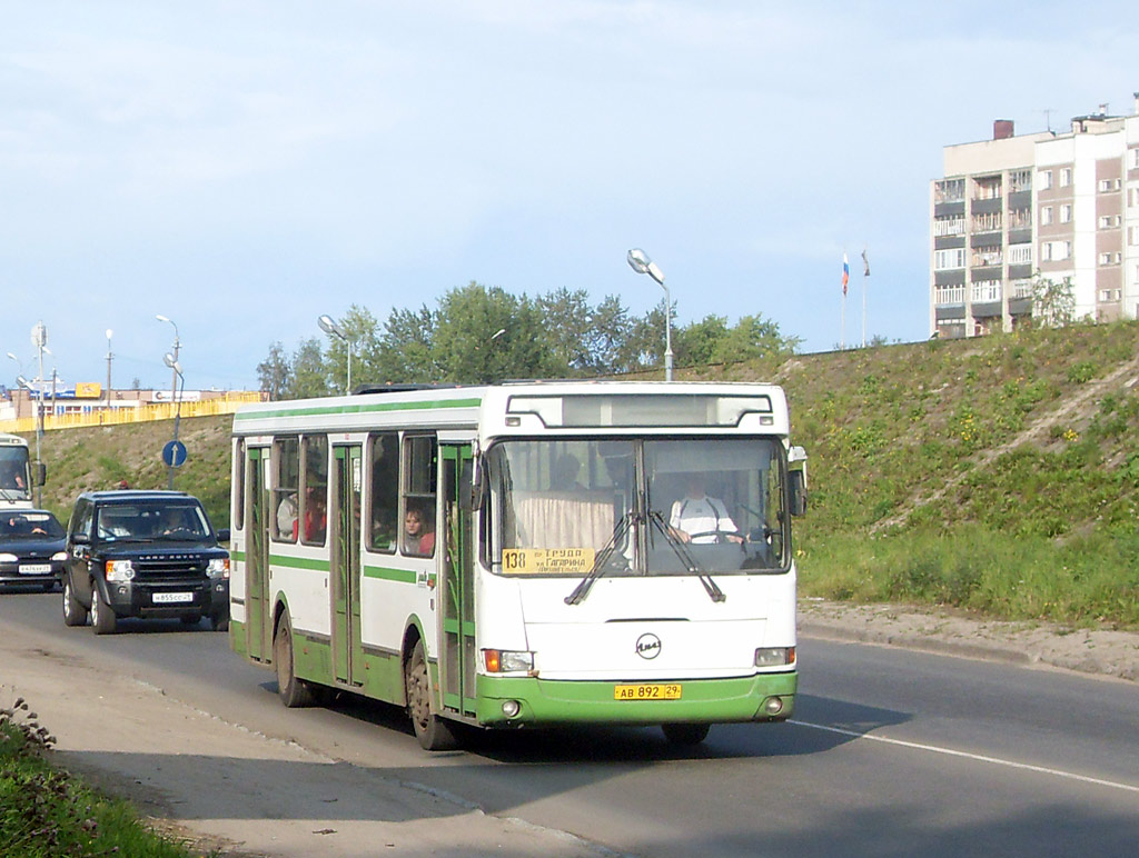 Архангельская область, ЛиАЗ-5256.40 № АВ 892 29