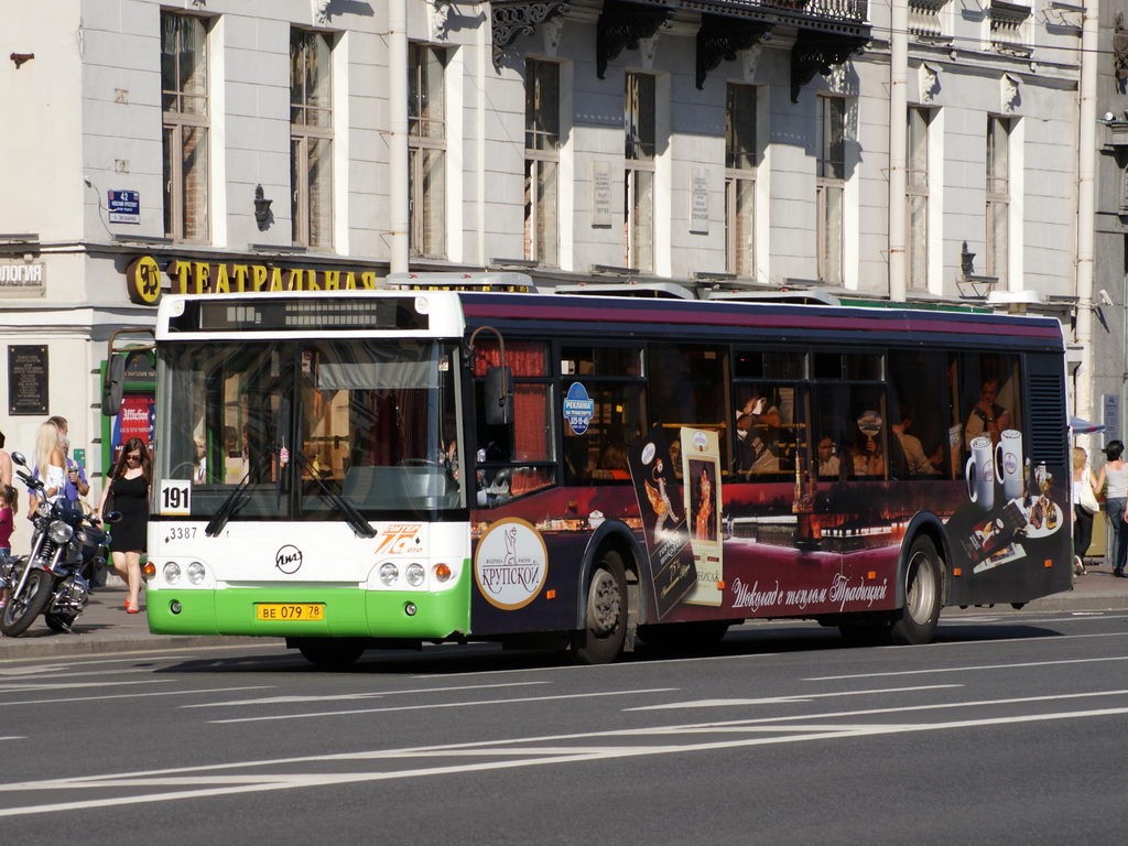 Санкт-Петербург, ЛиАЗ-5292.20 № 3387