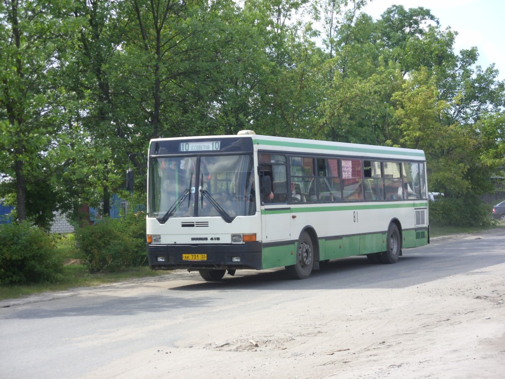 Брянская область, Ikarus 415.33 № 081