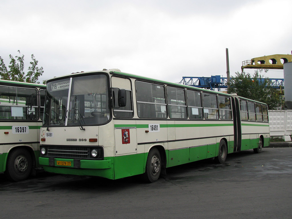 Москва, Ikarus 280.33M № 16491