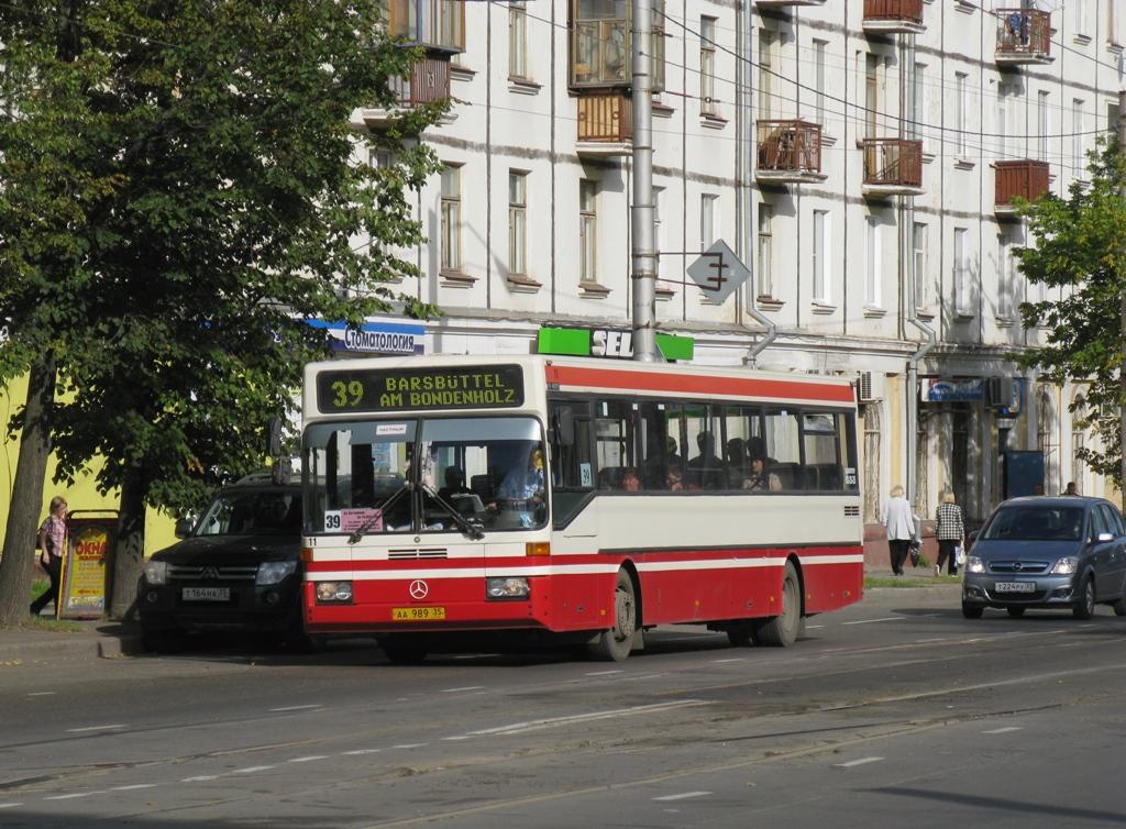 Вологодская область, Mercedes-Benz O405 № АА 989 35