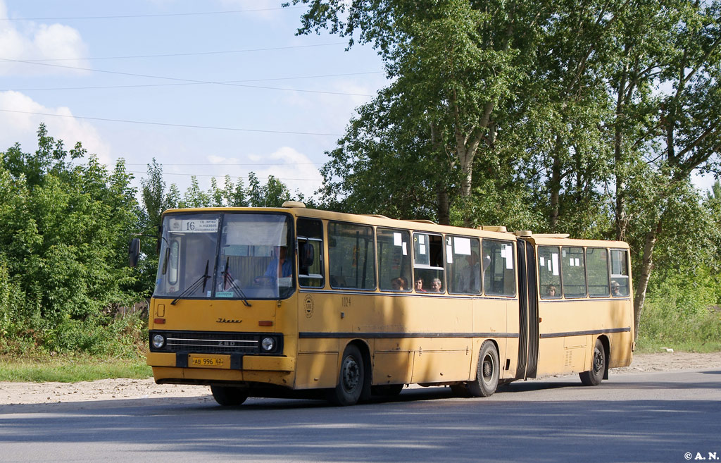 Рязанская область, Ikarus 280.02 № 1024