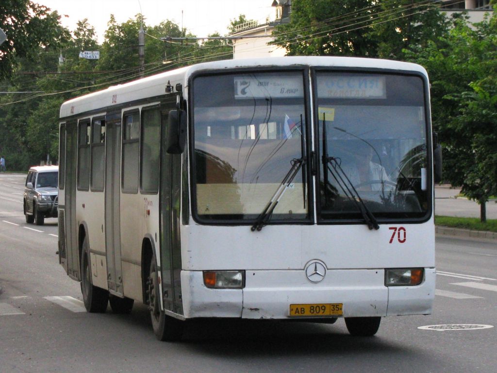 Вологодская область, Mercedes-Benz O345 № 70