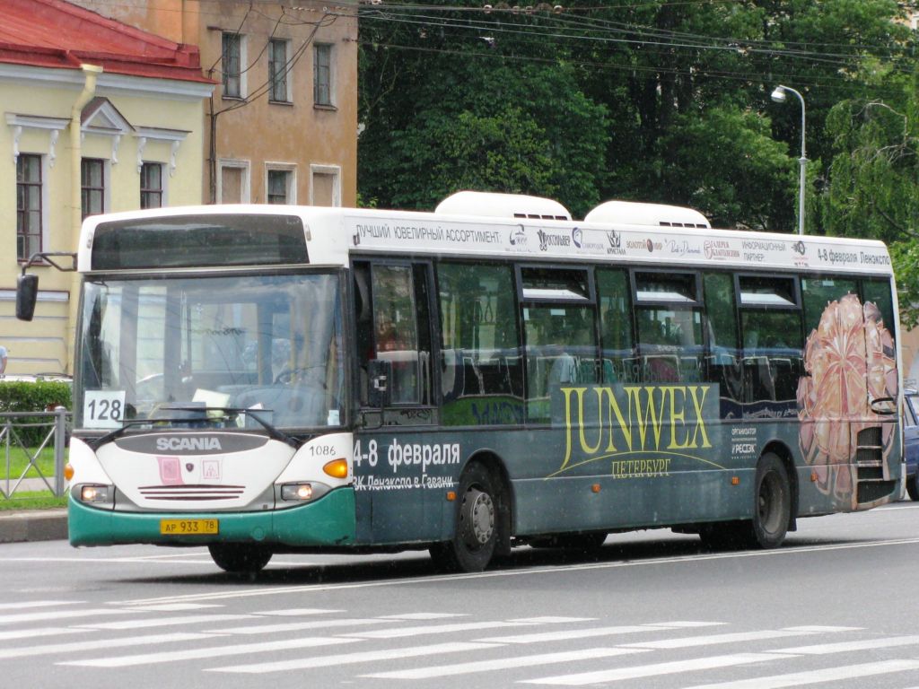 Санкт-Петербург, Scania OmniLink I (Скания-Питер) № n086