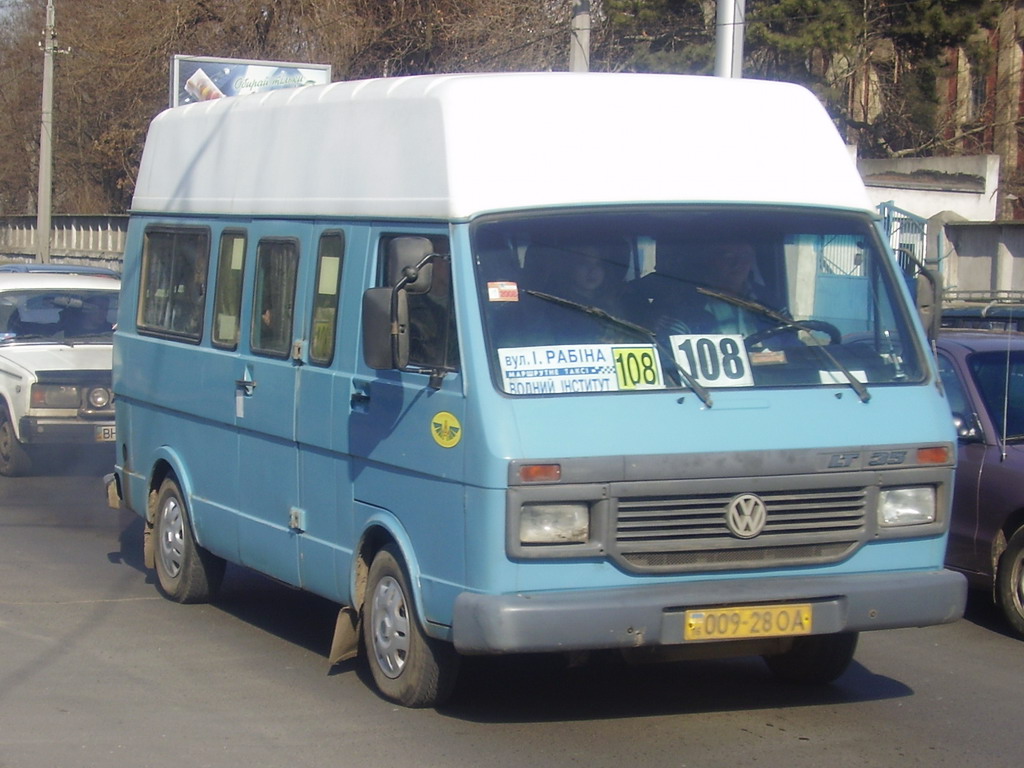 Одесская область, Volkswagen LT35 № 009-28 ОА