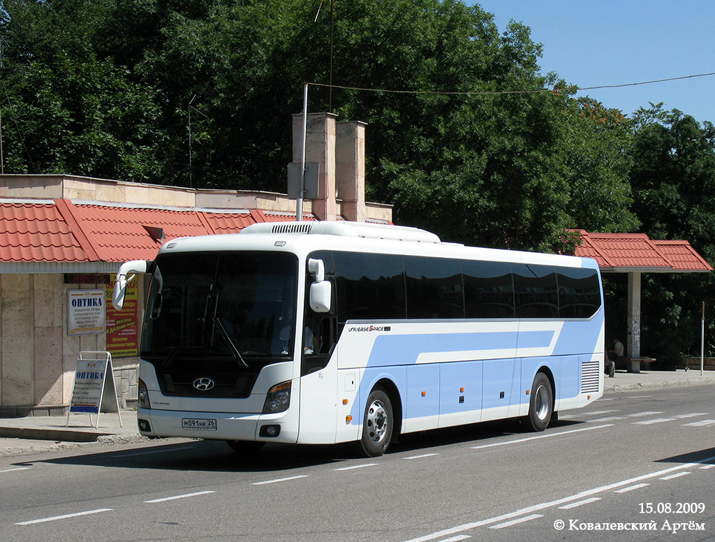 Ставропольский край, Hyundai Universe Space Luxury № М 091 НК 26