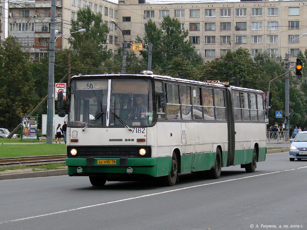 Санкт-Петербург, Ikarus 280.33O № 7182