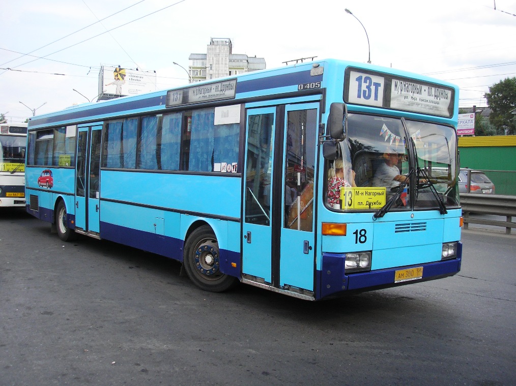 Perm region, Mercedes-Benz O405 Nr. АМ 380 59