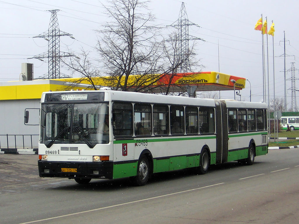 Moscow, Ikarus 435.17 # 09469