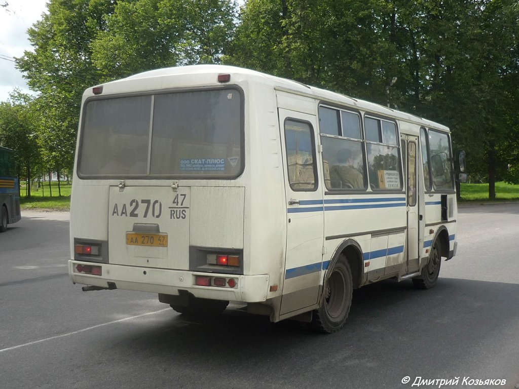 Ленинградская область, ПАЗ-32053 № АА 270 47