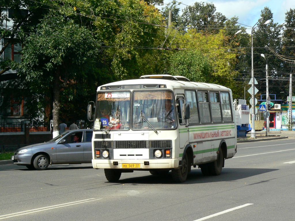 Ивановская область, ПАЗ-32054 № МВ 569 37