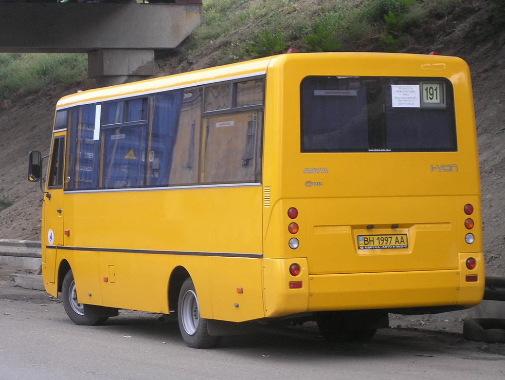 Одесская область, I-VAN A07A-22 № BH 1997 AA