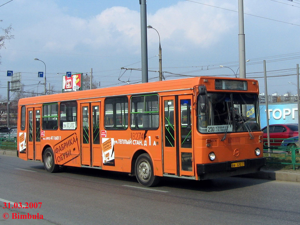 Moskva, LiAZ-5256.25 č. 18274