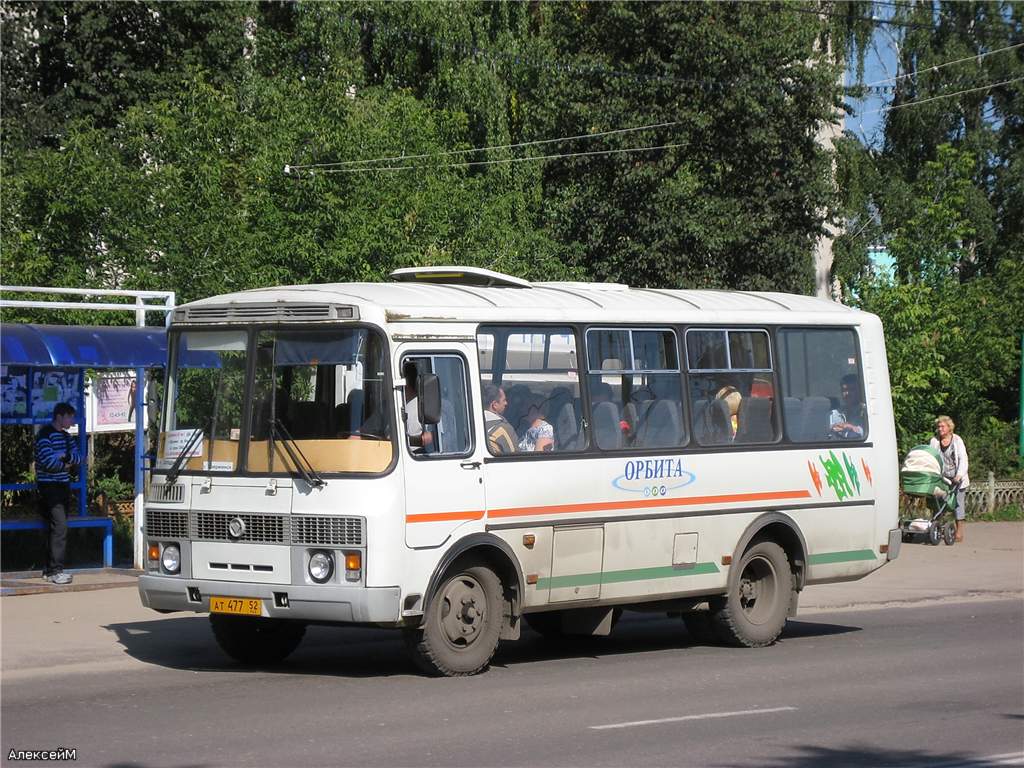 Нижегородская область, ПАЗ-32054 № АТ 477 52