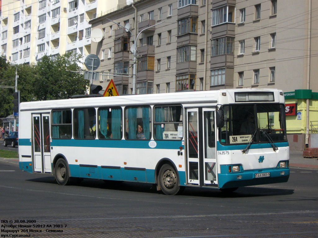 Minsk, Neman-52012 č. 043575