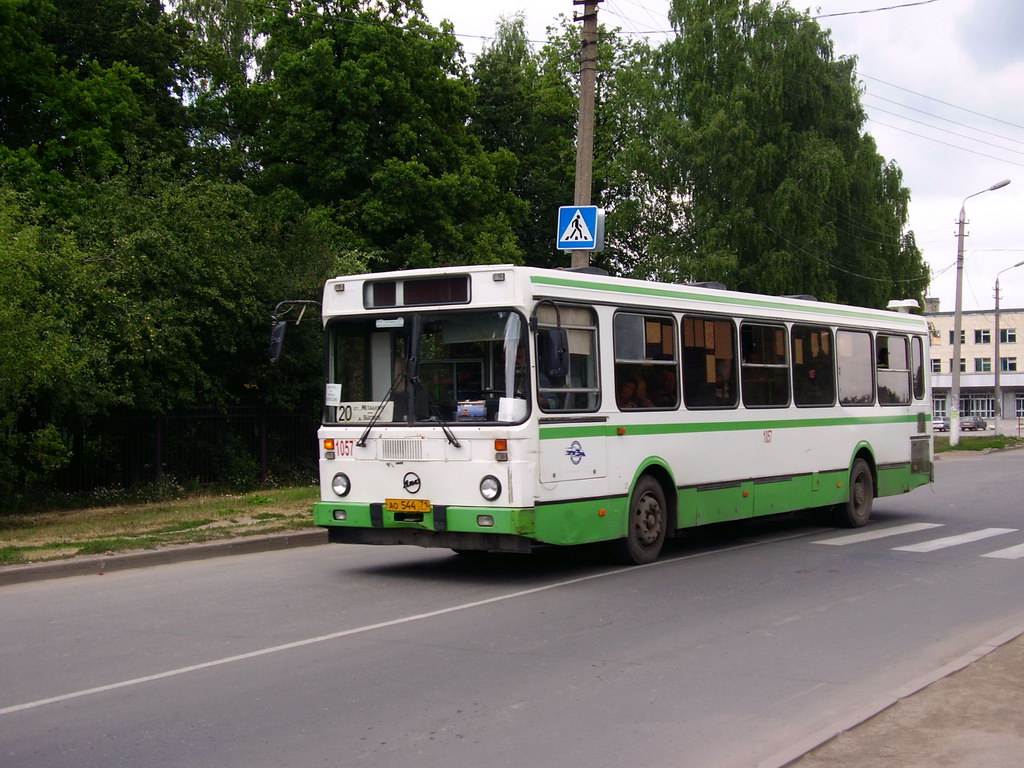 Тульская область, ЛиАЗ-5256.35 № 1057