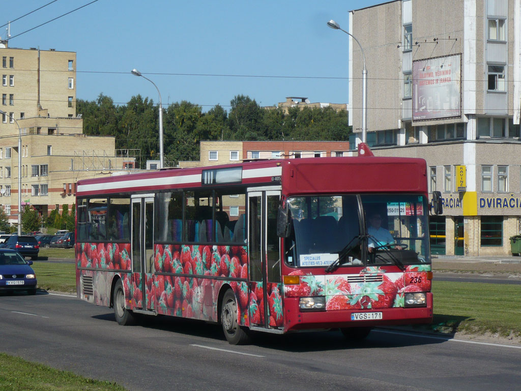 Литва, Mercedes-Benz O405 № 236