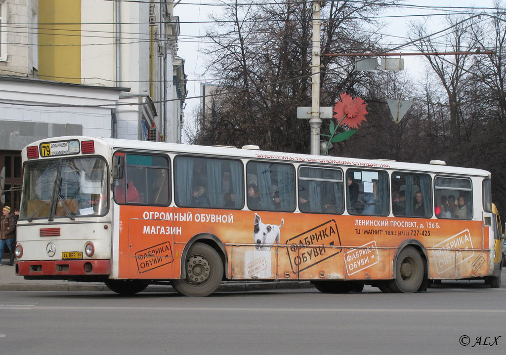 Воронежская область, Mercedes-Benz O307 № АА 888 36