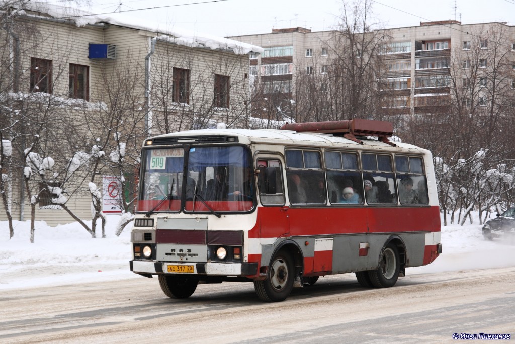 Томская область, ПАЗ-3205 (00) № АС 317 70