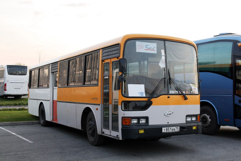 Oblast Tomsk, Hyundai AeroCity 540 Nr. Т 851 ВВ 70