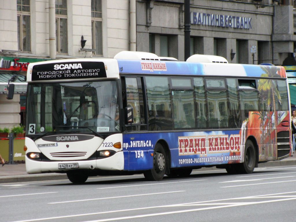 Санкт-Петербург, Scania OmniLink I (Скания-Питер) № 7223