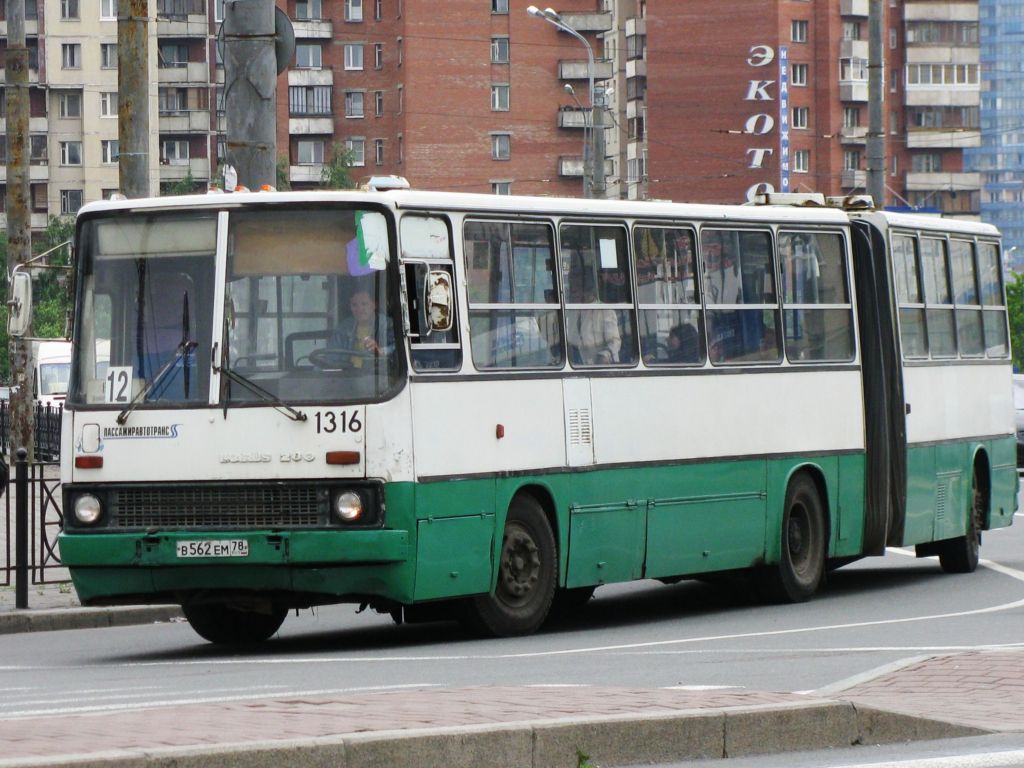 Санкт-Петербург, Ikarus 280.33O № 1316