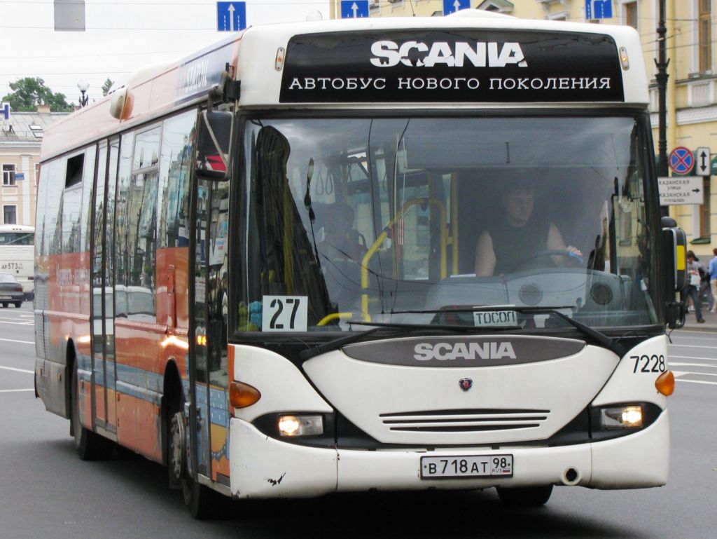 Санкт-Петербург, Scania OmniLink I (Скания-Питер) № 7228