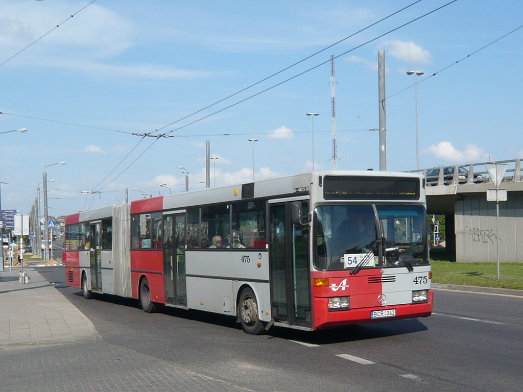 Lithuania, Mercedes-Benz O405G # 475