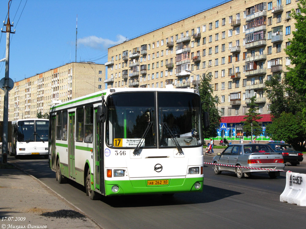 Псковская область, ЛиАЗ-5256.25 № 346