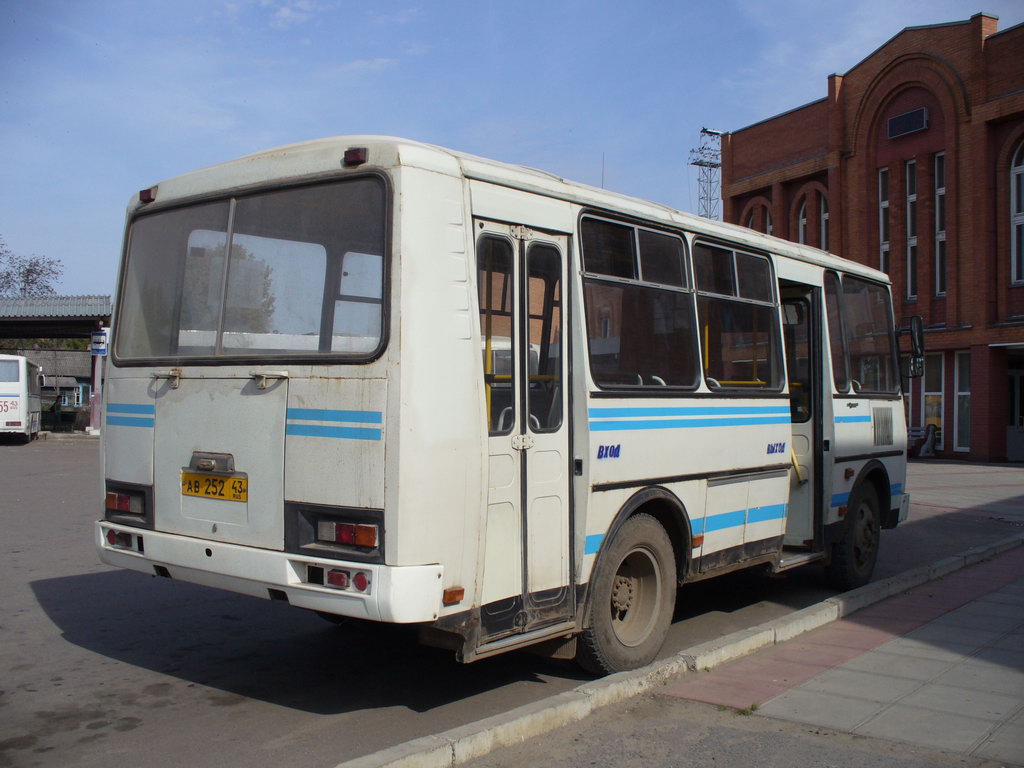 Кировская область, ПАЗ-32054 № АВ 252 43