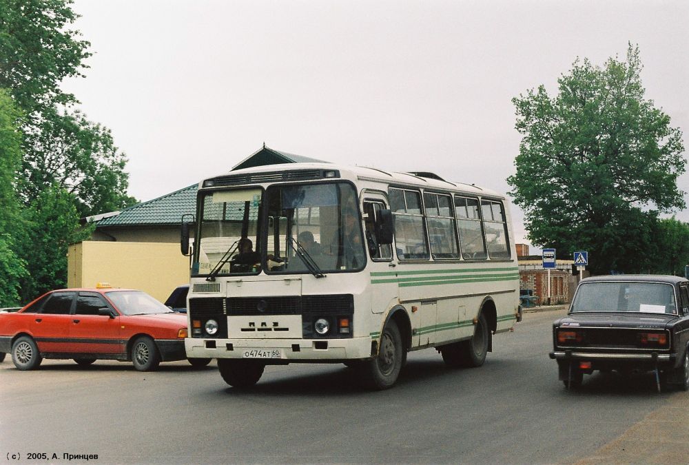 Псковская область, ПАЗ-3205-110 № О 474 АТ 60