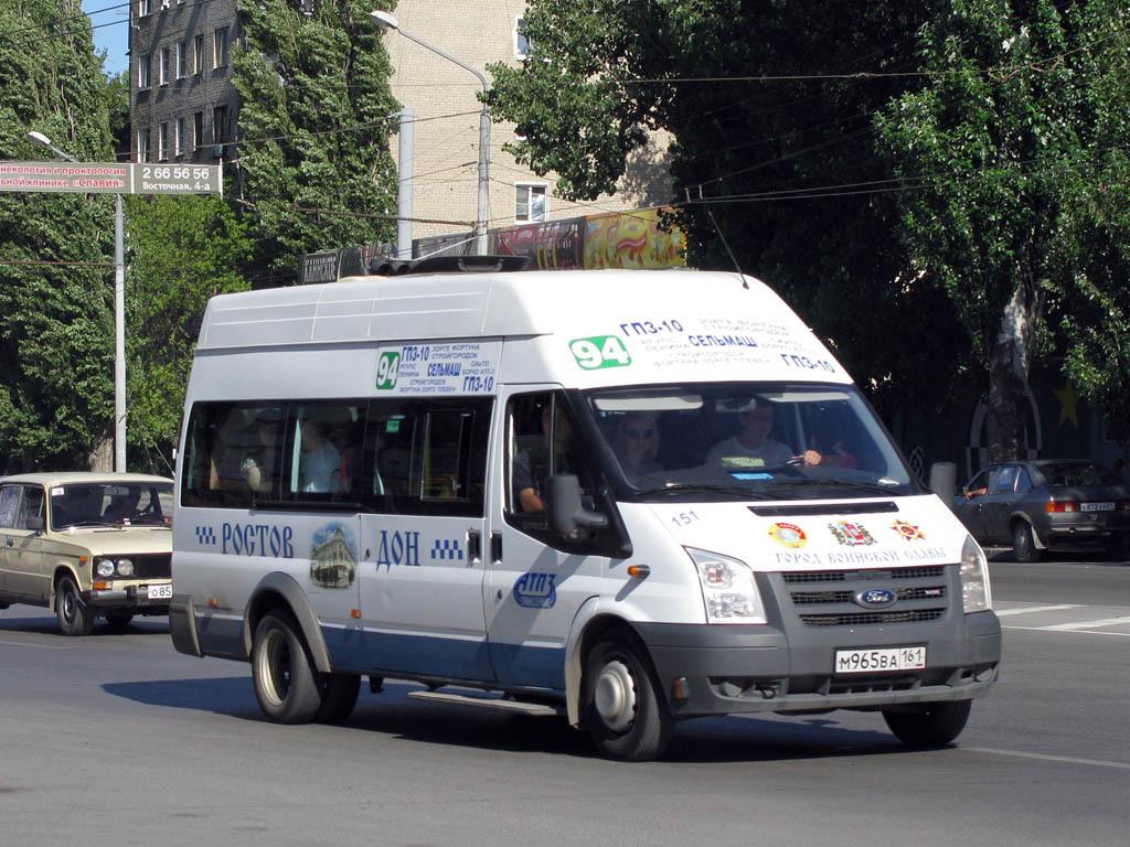 Obwód rostowski, Nizhegorodets-222702 (Ford Transit) Nr 151