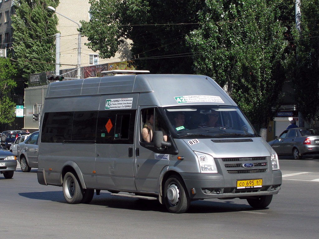 Ростовская область, Нижегородец-222702 (Ford Transit) № 013