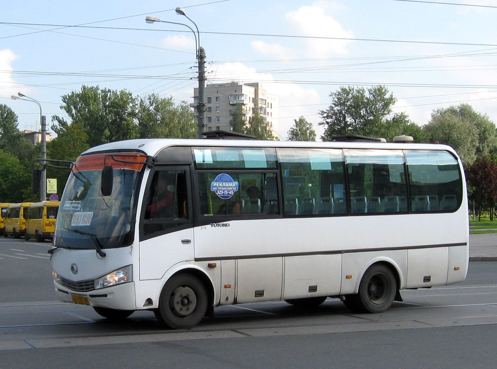 Санкт-Петербург, Yutong ZK6737D № 2176