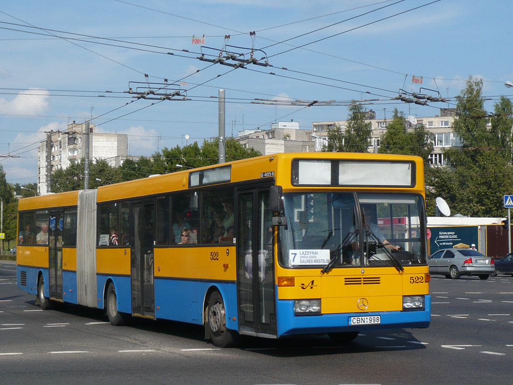 Литва, Mercedes-Benz O405G № 522