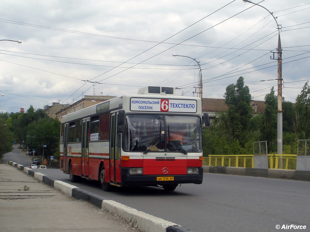 Саратовская область, Mercedes-Benz O405 № АМ 314 64