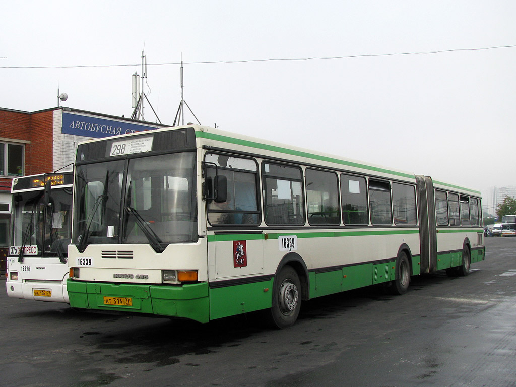 Москва, Ikarus 435.17 № 16339