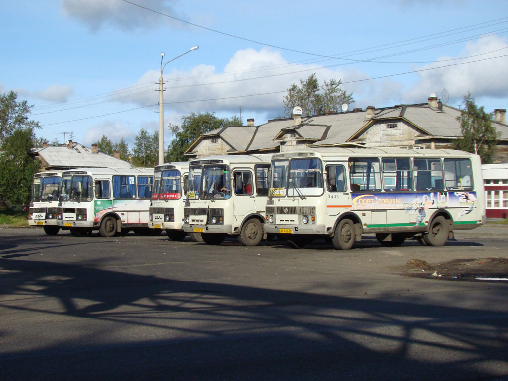 Arkhangelsk region, PAZ-32054 # 2438; Arkhangelsk region — Bus stations & terminals