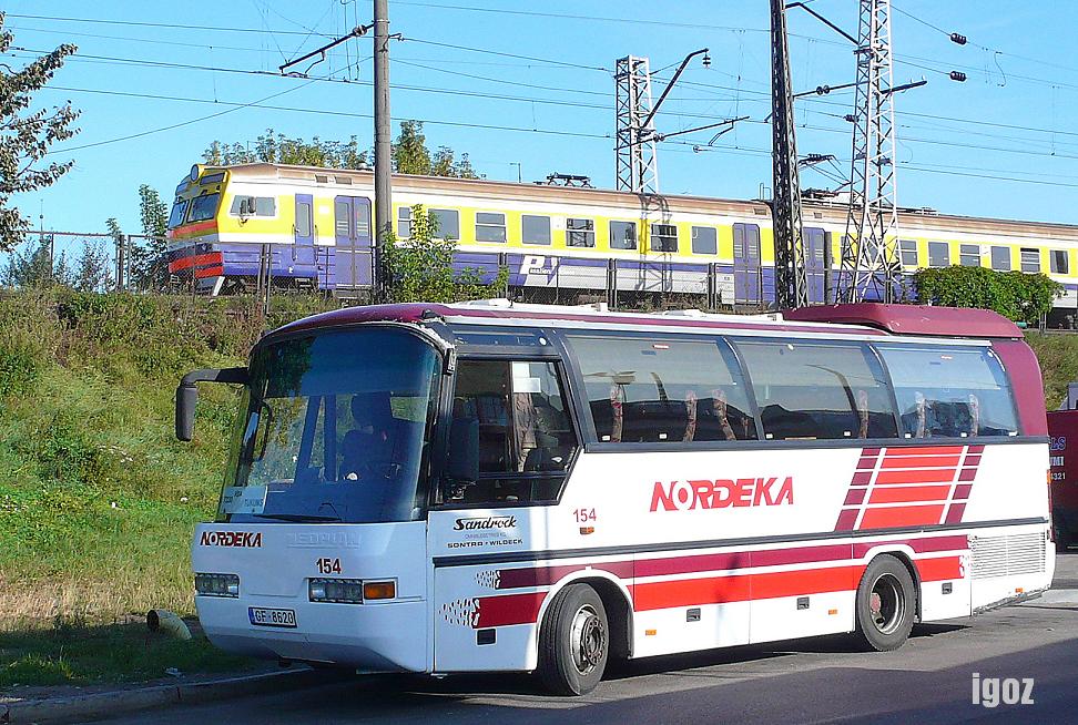 Латвия, Neoplan N208 Jetliner № 154