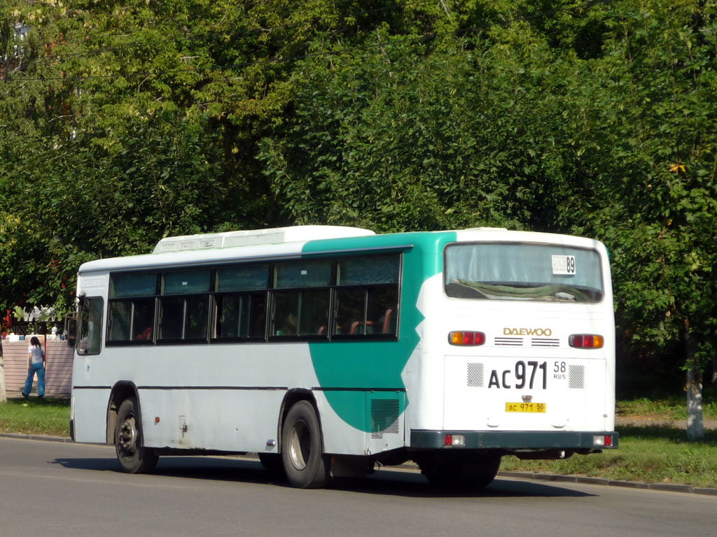 Пензенская область, Daewoo BS106 Royal City (Busan) № АС 971 58