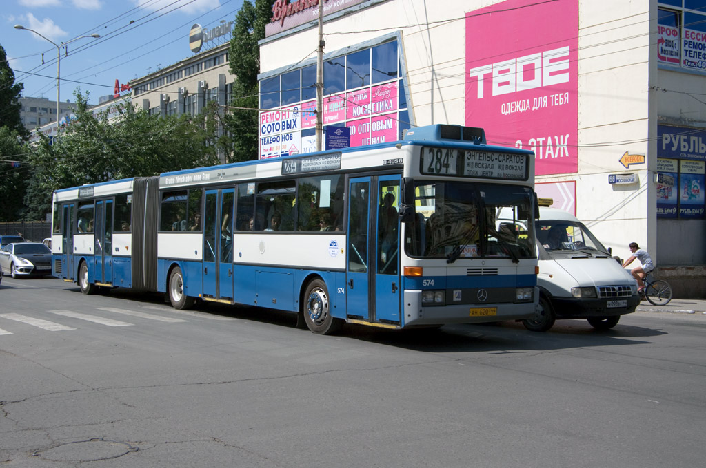 Саратовская область, Mercedes-Benz O405G № АН 620 64