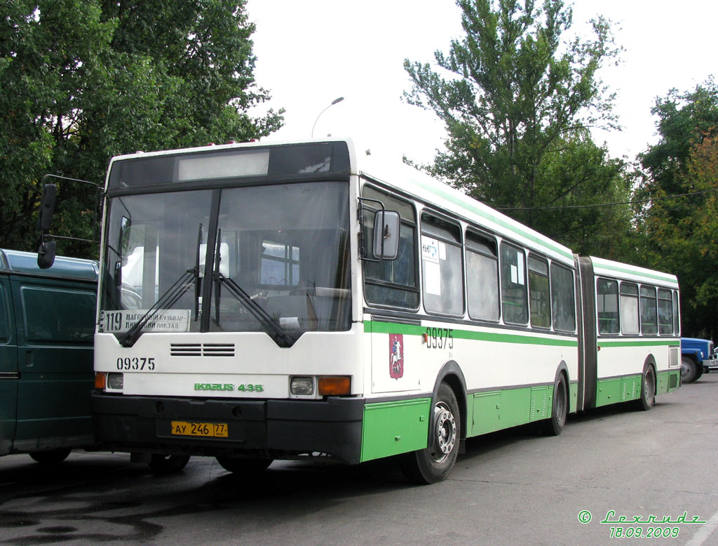 Москва, Ikarus 435.17 № 09375