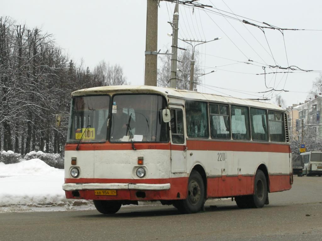 Чувашия, ЛАЗ-695Н № 2201