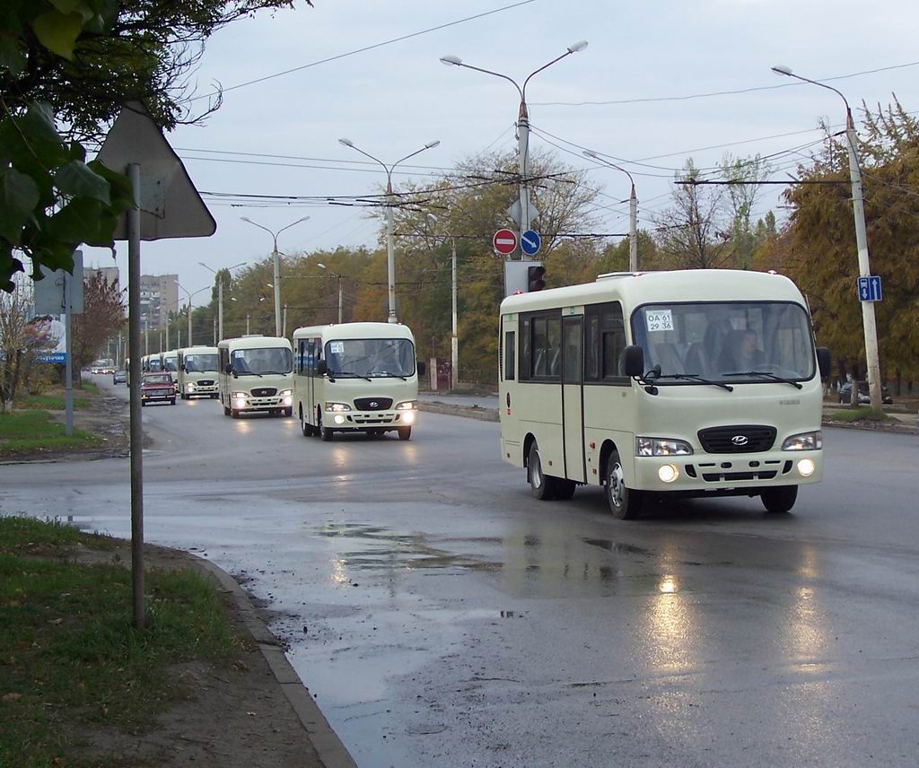 Растоўская вобласць — Автобусы без номеров