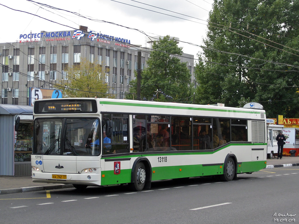 Moscow, MAZ-103.465 # 13118